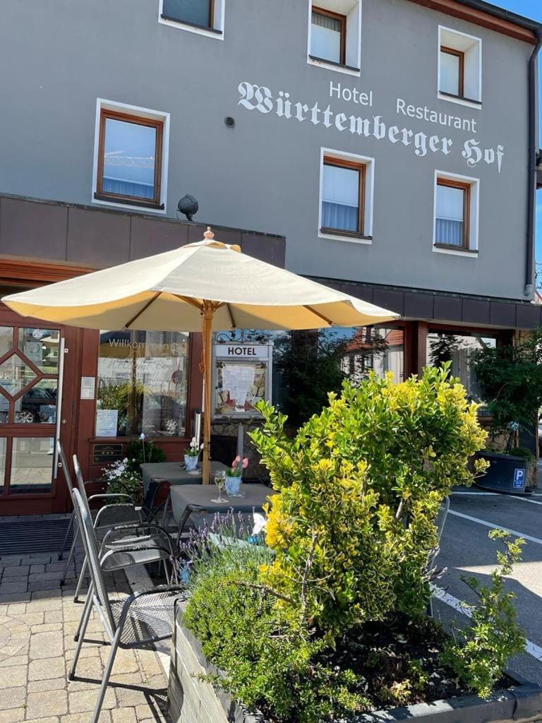 Hotel Wuerttemberger Hof Garni Rottenburg am Neckar Eksteriør bilde